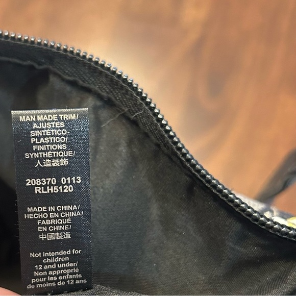 New Relic Geometric Print Canvas Faux Leather Crossbody Purse Shoulder Bag - Picture 8 of 15